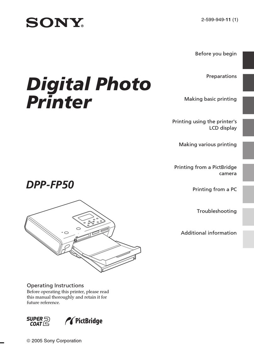 Sony DPP-FP50 Fall 2005 Manual de usuario