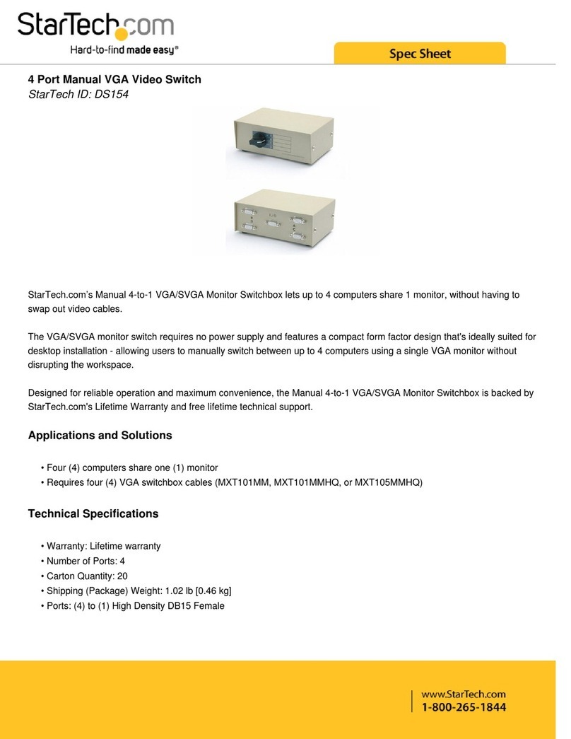 StarTech.com DS154 Manual del sistema StarTech.com DS154 Manual del sistema