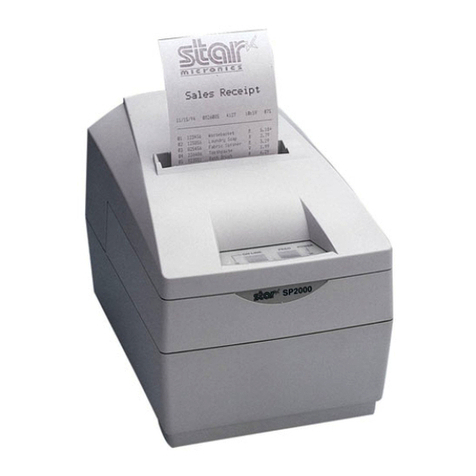 Star Micronics SP2000 Manual de usuario