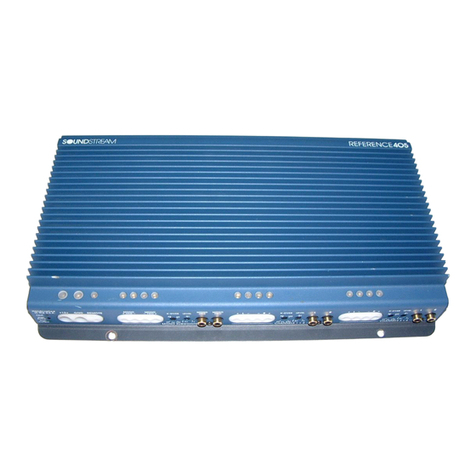 Soundstream REFERENCE 405 Manual de programación