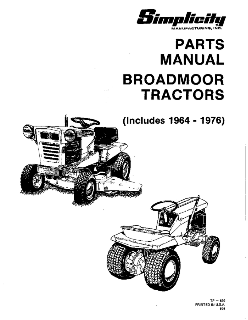 Simplicity 1964-1976 Manual de usuario