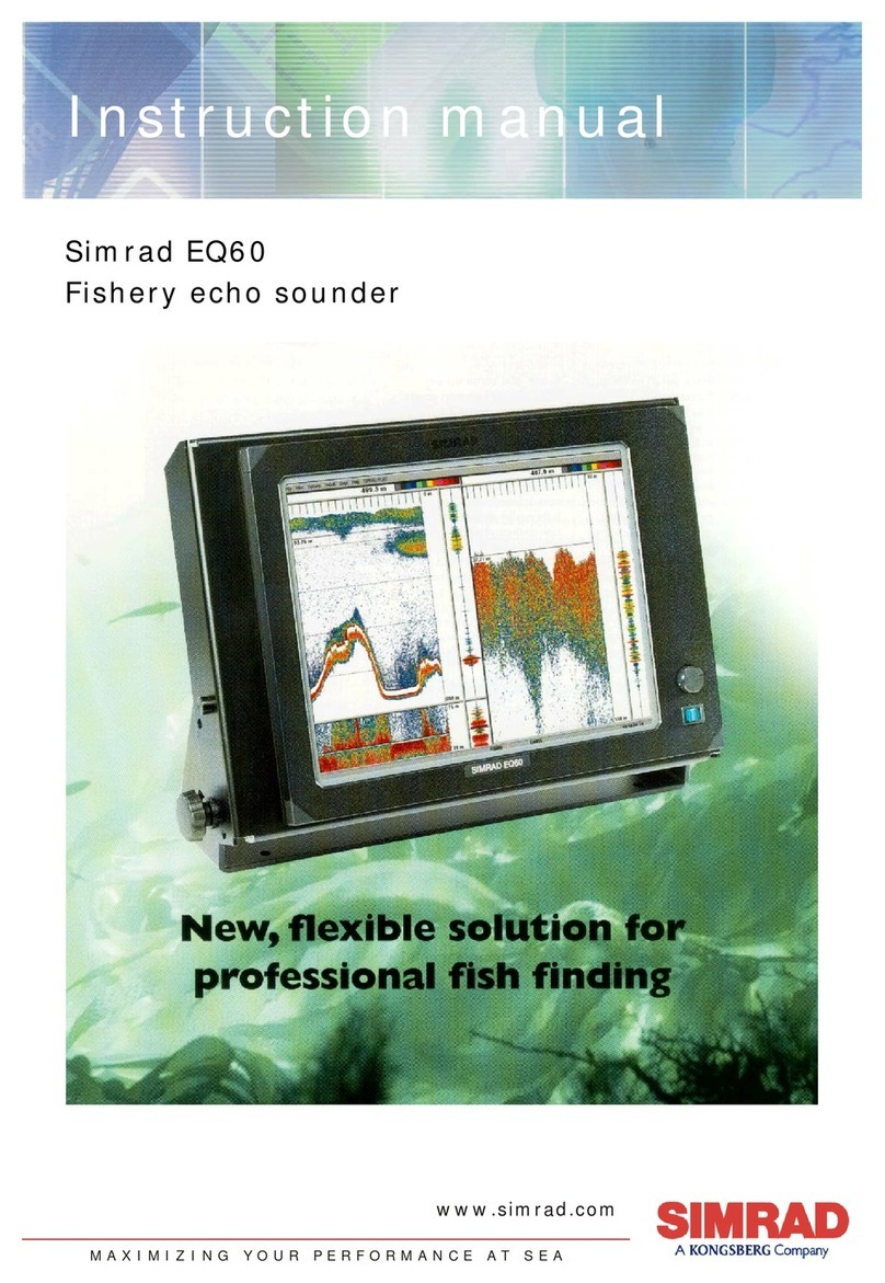 Simrad EQ60 Manual de usuario