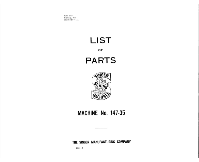 Singer 147-35 Manual de usuario