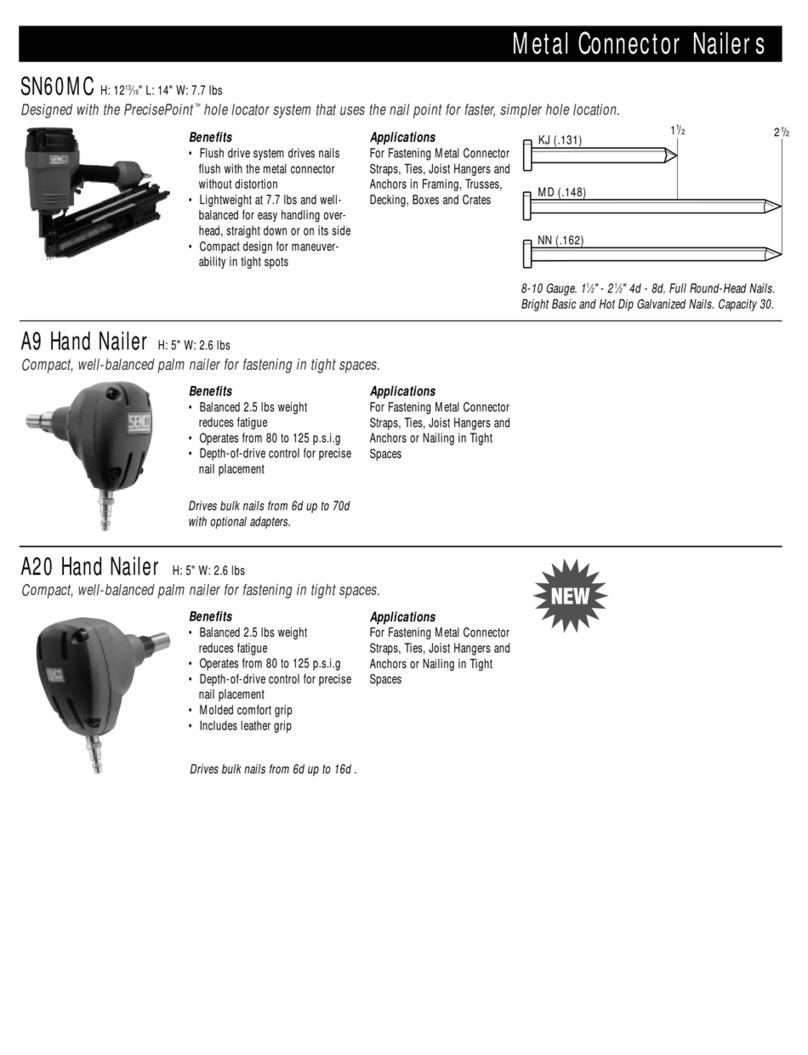 Senco SN60MC Manual de usuario