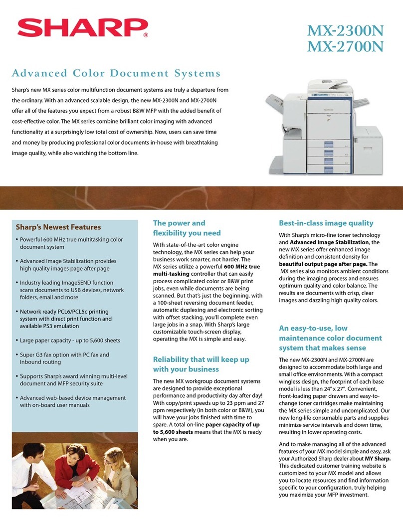 Sharp MX-2300N Guide Manual de usuario