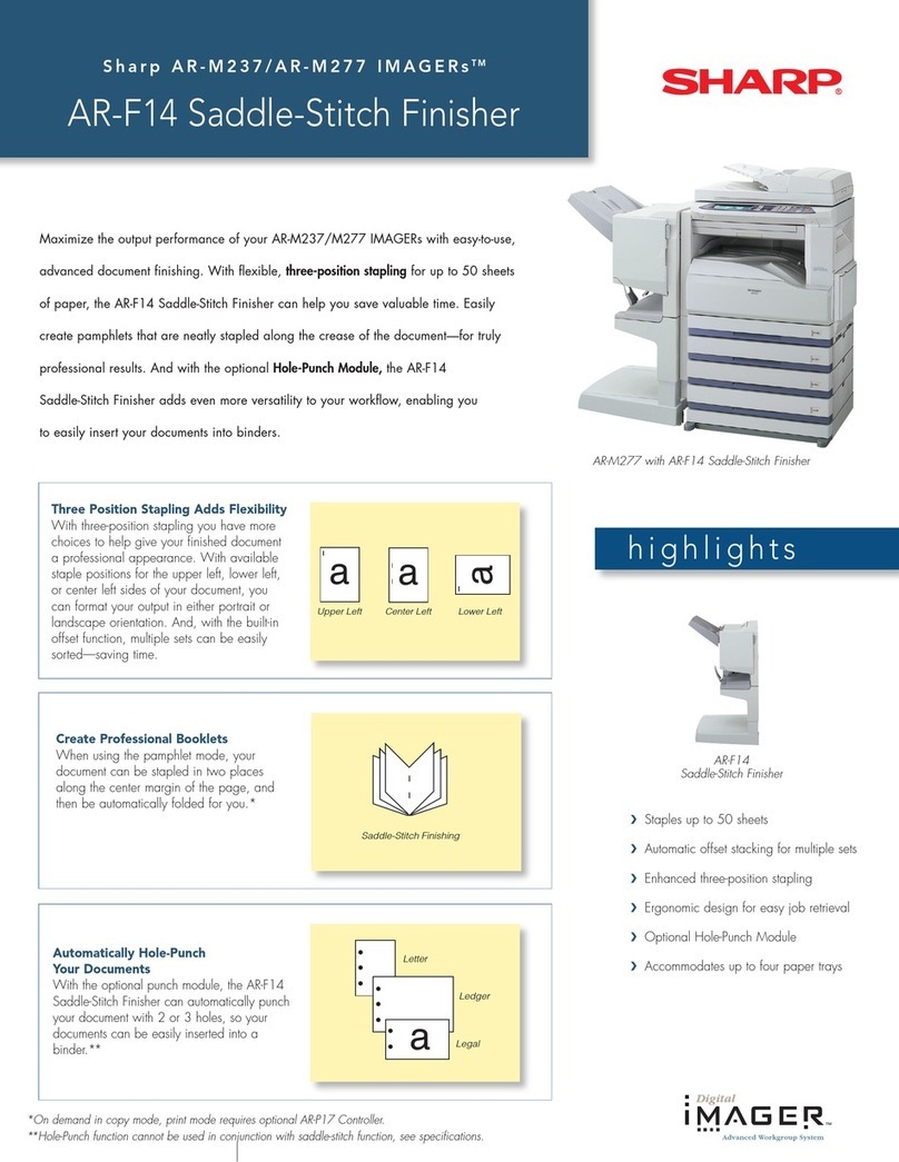 Sharp AR-M237 IMAGERs Manual de usuario