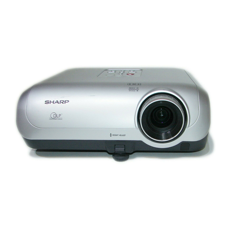 Sharp Notevision XR-10S Manual de usuario