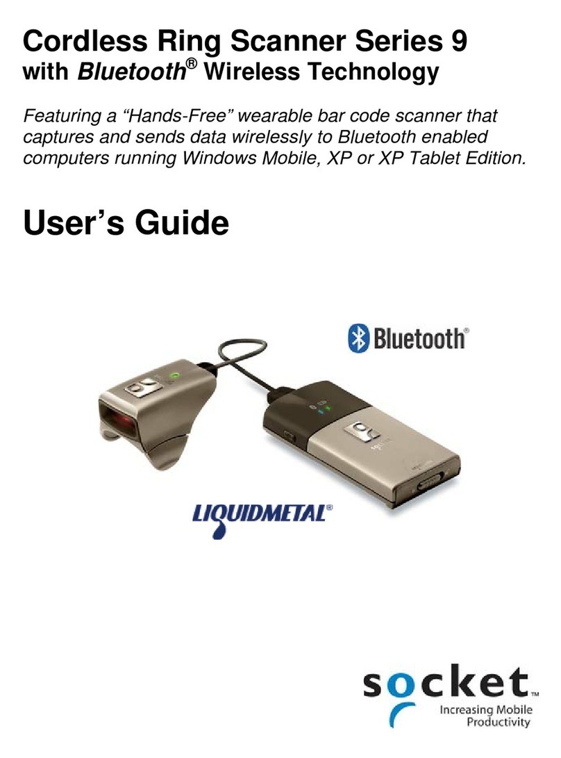 Socket Cordless Ring Scanner Series 9 Manual de usuario