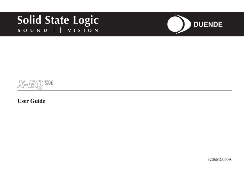 Solid State Logic X-EQ Manual de usuario