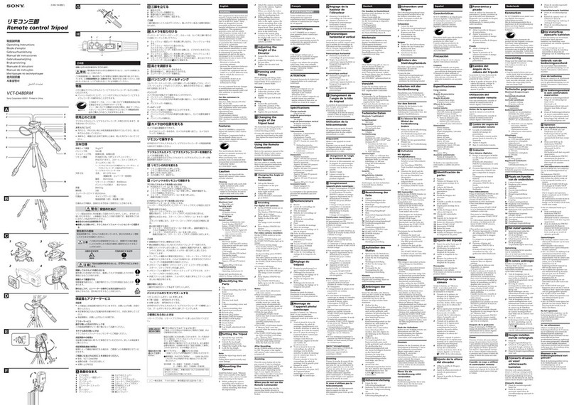 Sony VCT-D480RM Manual de usuario Sony VCT-D480RM Manual de usuario