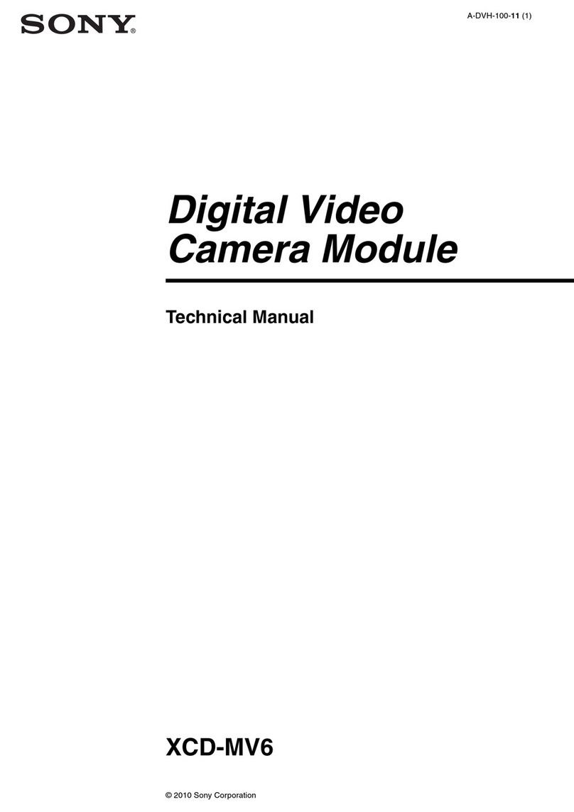 Sony XCD-MV6 Manual de usuario Sony XCD-MV6 Manual de usuario