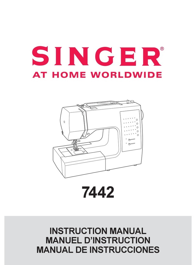 Singer 7442 Manual de usuario