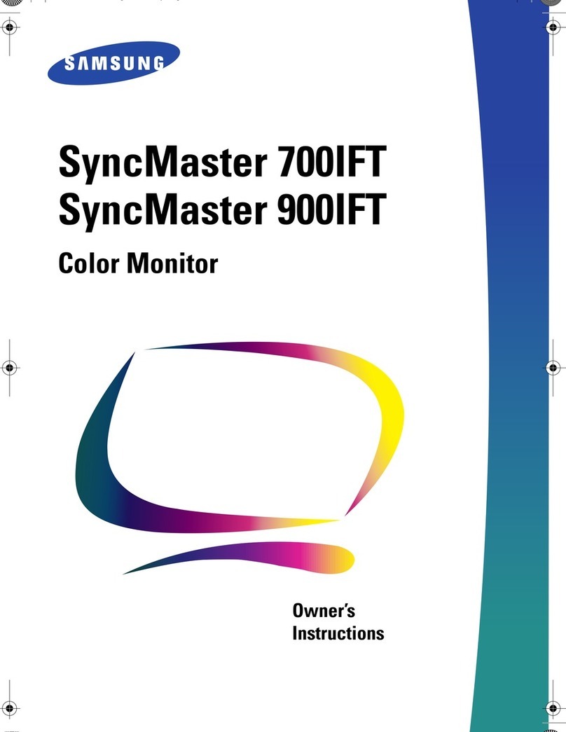 Samsung SyncMaster 700IFT, 900IFT Manual de usuario