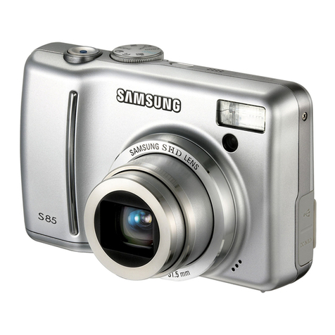 Samsung S85 - Digital Camera - Compact Manual de usuario Samsung S85 - Digital Camera - Compact Manual de usuario
