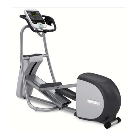 Precor Cycle 842i Manual de usuario