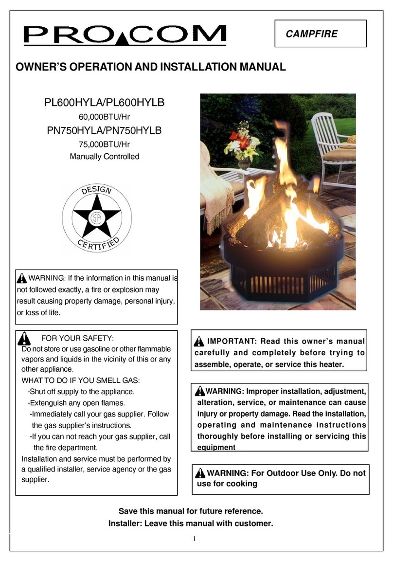 Procom PL600HYLA Guía de inicio rápido