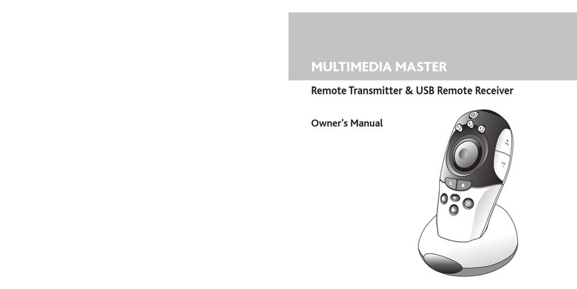 Remotec Multimedia Master Remote Manual de usuario