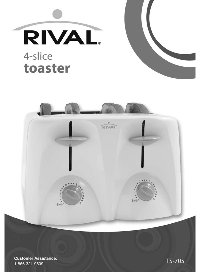 Rival TS-705 Manual de usuario