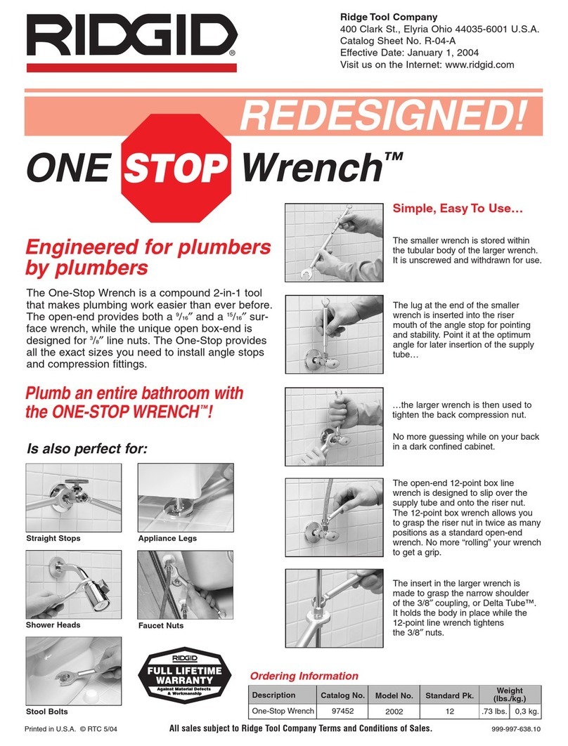RIDGID 2002 Manual de usuario