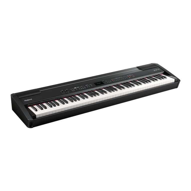 Roland FP-7 Manual de usuario