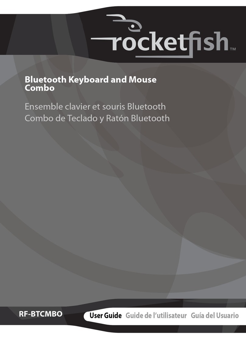 Rocket Fish RF-BTCMBO Manual de usuario