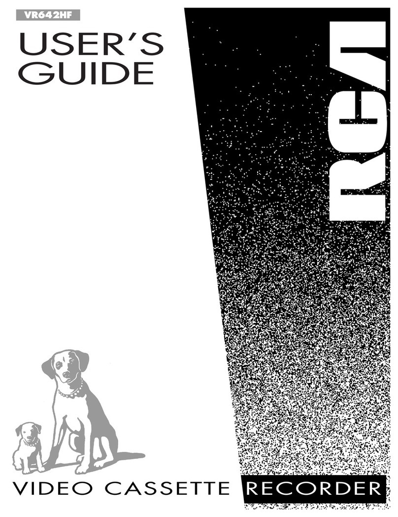RCA VR642HF Manual de usuario