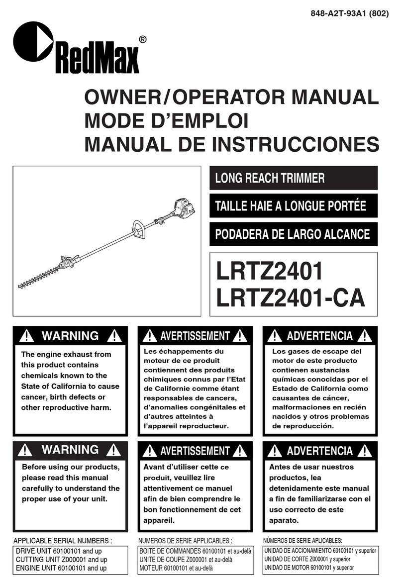 RedMax LRTZ2401-CA Manual del propietario