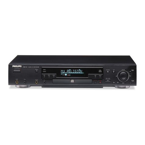 Philips CDR950 Manual de usuario