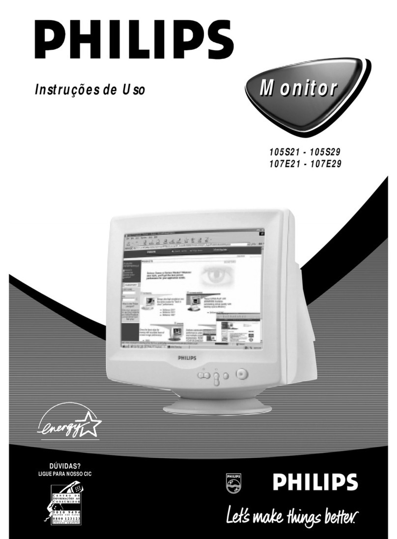 Philips 105S21 Manual de instrucciones