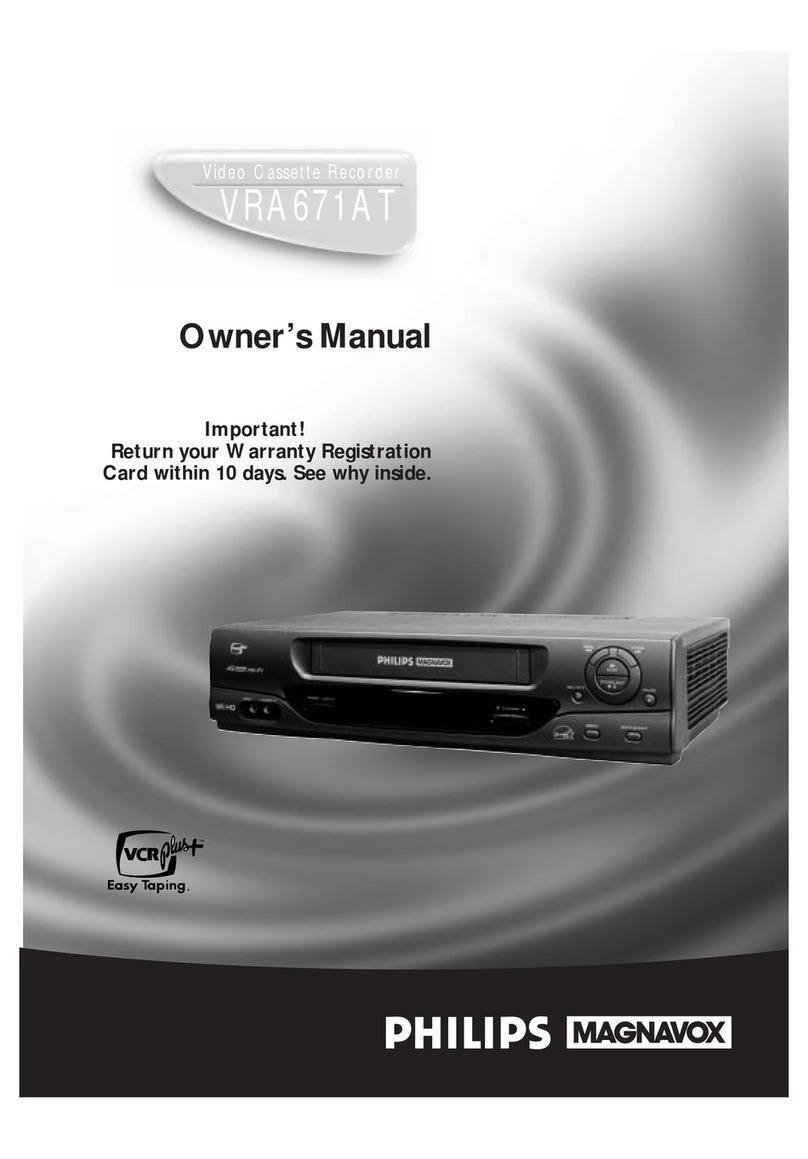 Philips VRA671AT Manual de usuario
