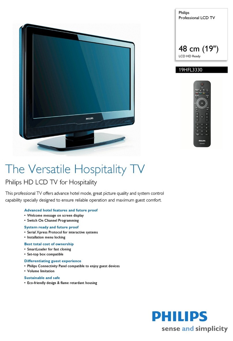 Philips 19HFL3330 Manual de usuario