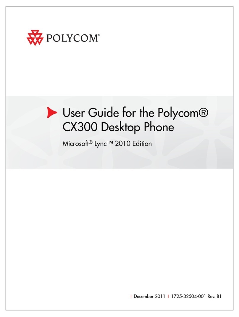 Polycom 1725-32504-001 Manual de usuario