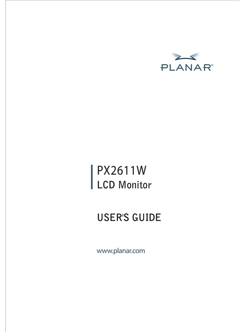 Planar PX2611W Manual de usuario