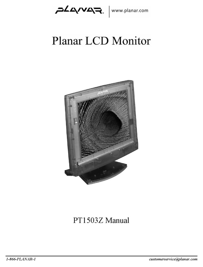 Planar PT1503Z Manual de usuario