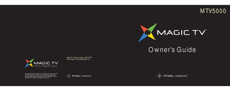 Pixel Magic Systems MTV5000 Manual de usuario