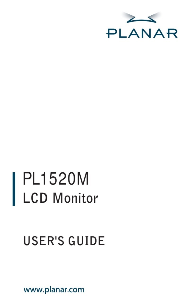 Planar PL1520M Manual de usuario