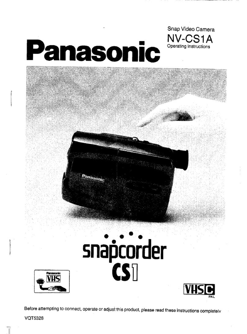 Panasonic Snapcorder NV-CS1A Manual de usuario