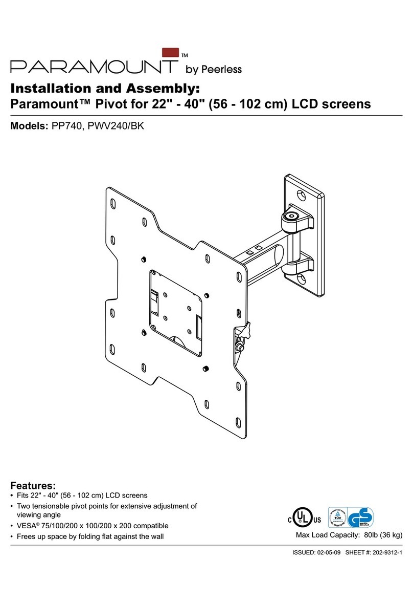 PEERLESS PARAMOUNT PP740 Guía