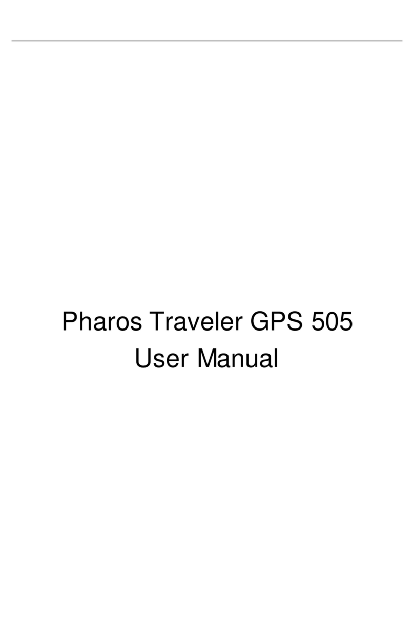 Pharos 505 Manual de usuario Pharos 505 Manual de usuario
