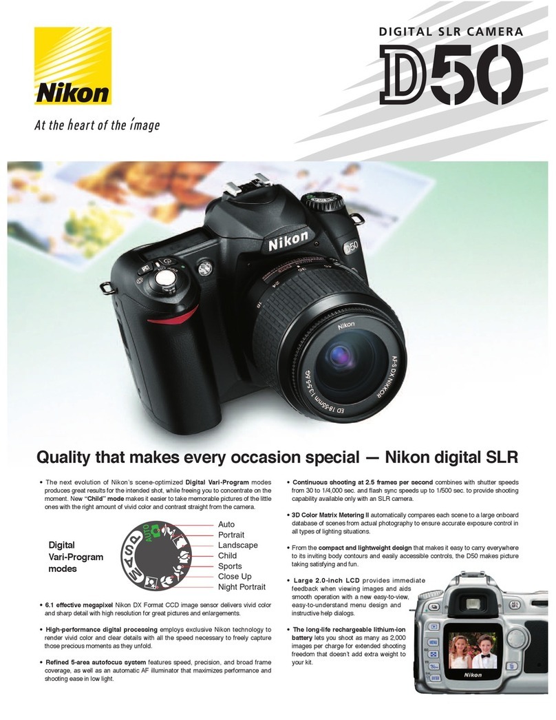 Nikon D50 Manual de usuario