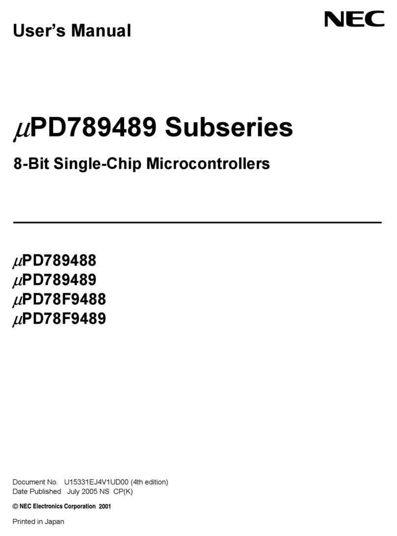 NEC PD789488 Manual de usuario