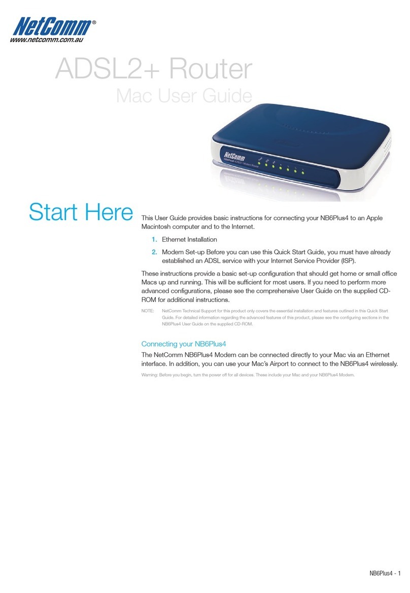 NetComm NB6Plus4 Manual de usuario