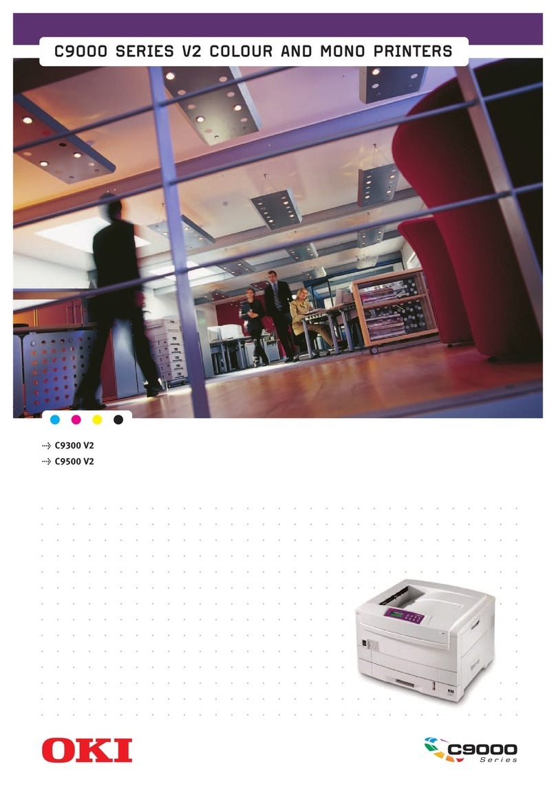 Oki C9000 Series Manual de usuario