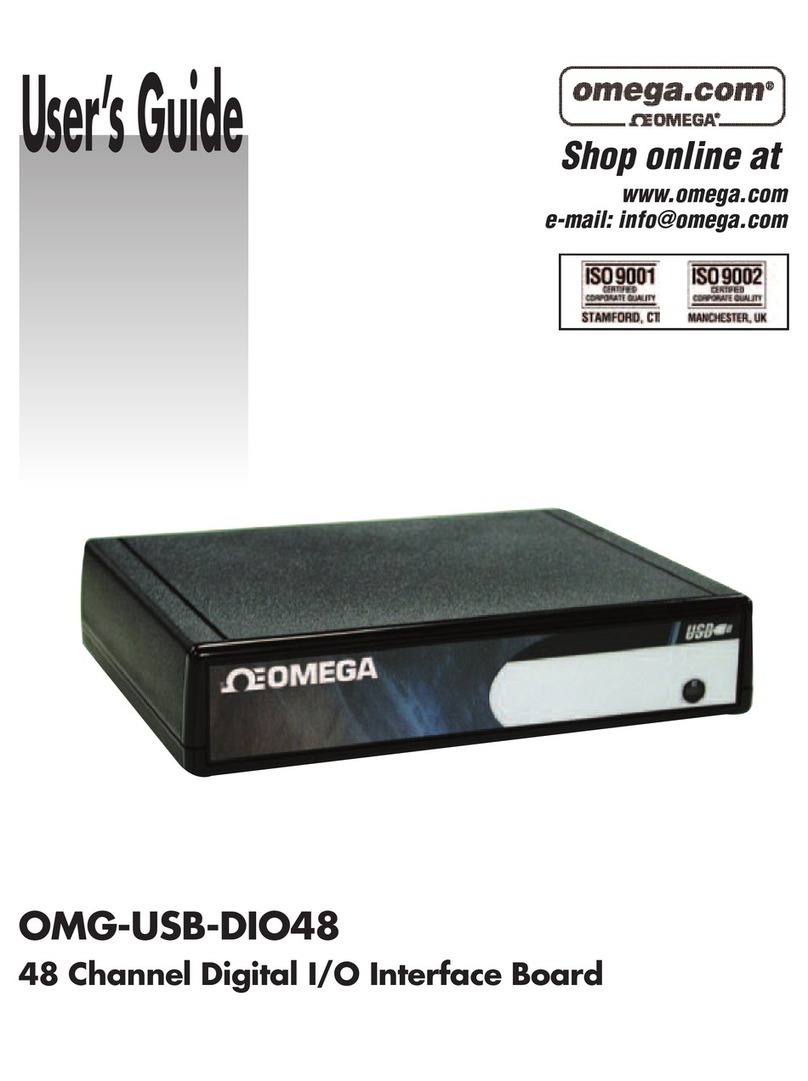 Omega Engineering OMG-USB-DIO48 Manual de usuario