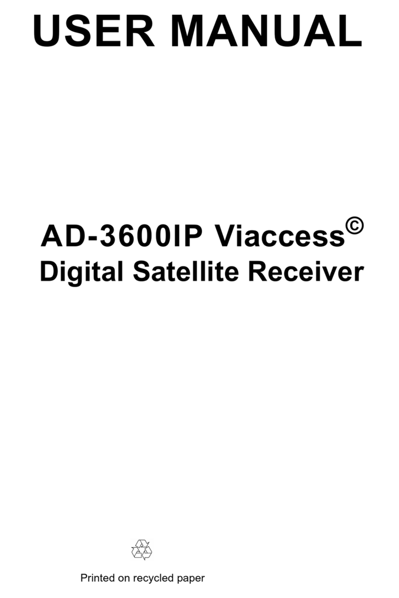 EchoStar AD-3600 IP Viaccess Manual de usuario