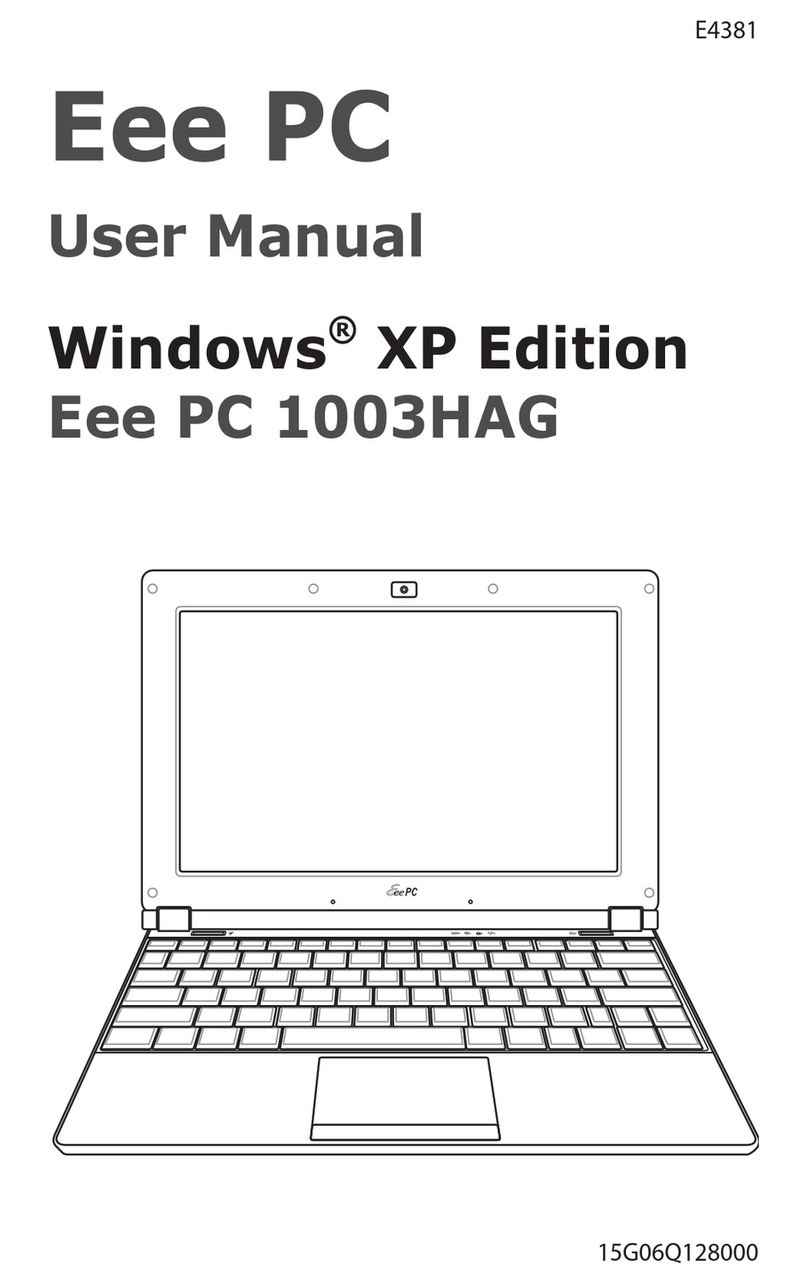 Asus Eee PC 1003HAG Manual de usuario