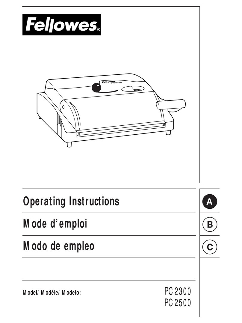 Fellowes PC2300 Manual de usuario