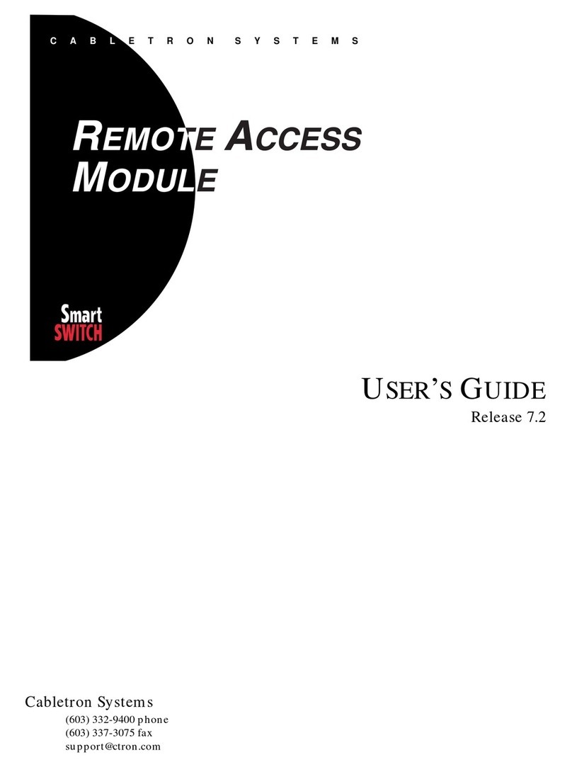 Cabletron Systems SmartSwitch 9W006 Manual de usuario Cabletron Systems SmartSwitch 9W006 Manual de usuario