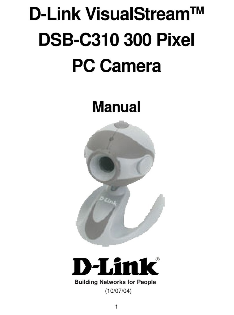 D-Link VisualStream DSB-C310 Manual de usuario