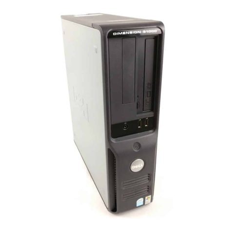 Dell Dimension 3100C Manual de usuario